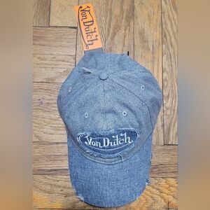 Von Dutch Blue Denim Cap